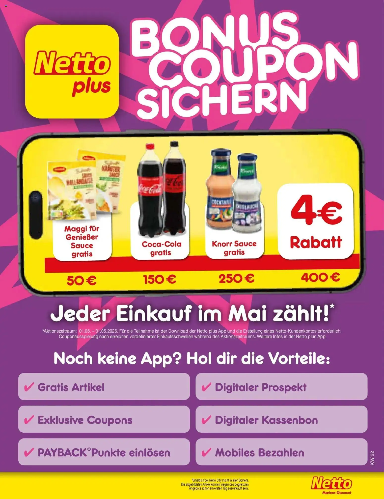 Netto Marken-Discount Prospekt Bonn – gültig ab 26.05.2026 | Seite: 53 | Produkte: Maggi, Knorr