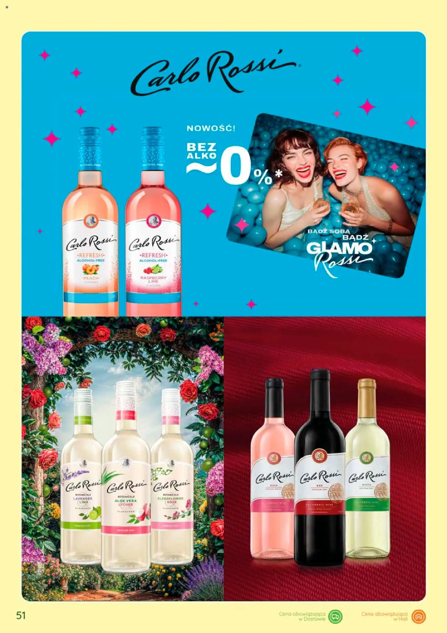 Eurocash gazetka - Katalog Alkoholowy od 01.07.2026 | Strona: 51 | Produkty: Carlo Rossi