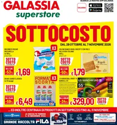 Anteprima del volantino Galassia volantino Superstore valido a partire dal 29/10/2026