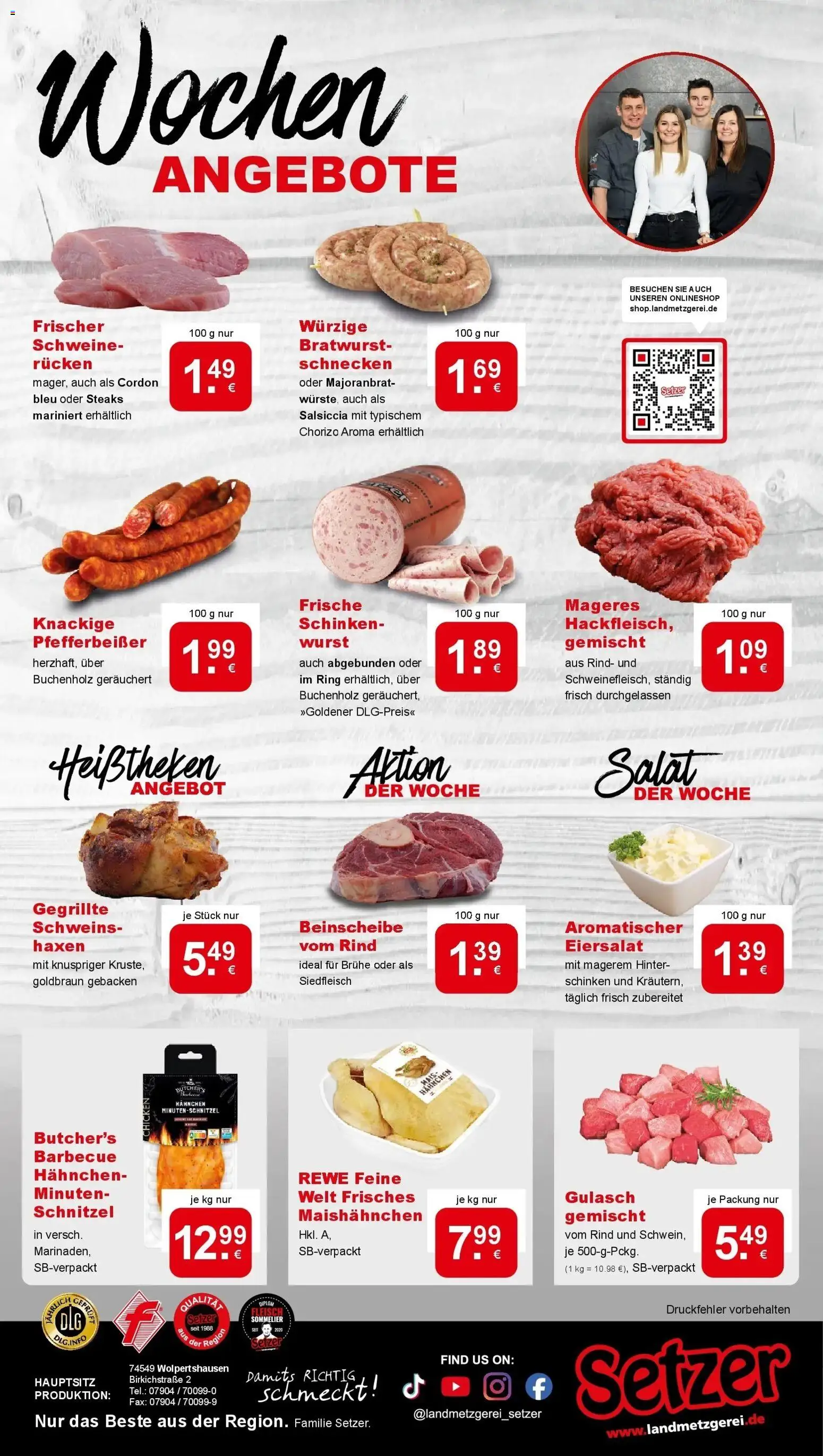 REWE Prospekt ab 10.08.2026 zum Blättern » Angebote | Seite: 6 | Produkte: Bratwurst, Schnitzel, Brühe, Salat