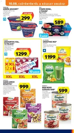 GÖRÖG JOGHURT*, áfonyás-málnás vagy matcha-lime 180 g/pohár - amely érvényes a következő dátumtól: 2026.10.08. | Oldal: 17