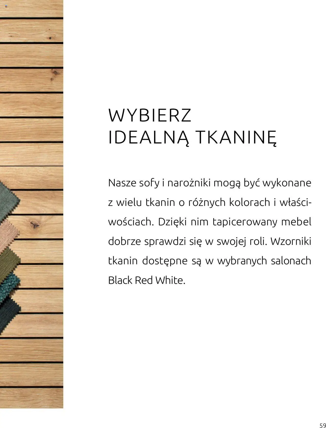 Black Red White Gazetka - Katalog mebli wypoczynkowych Batani od 31.05.2024 | Strona: 59