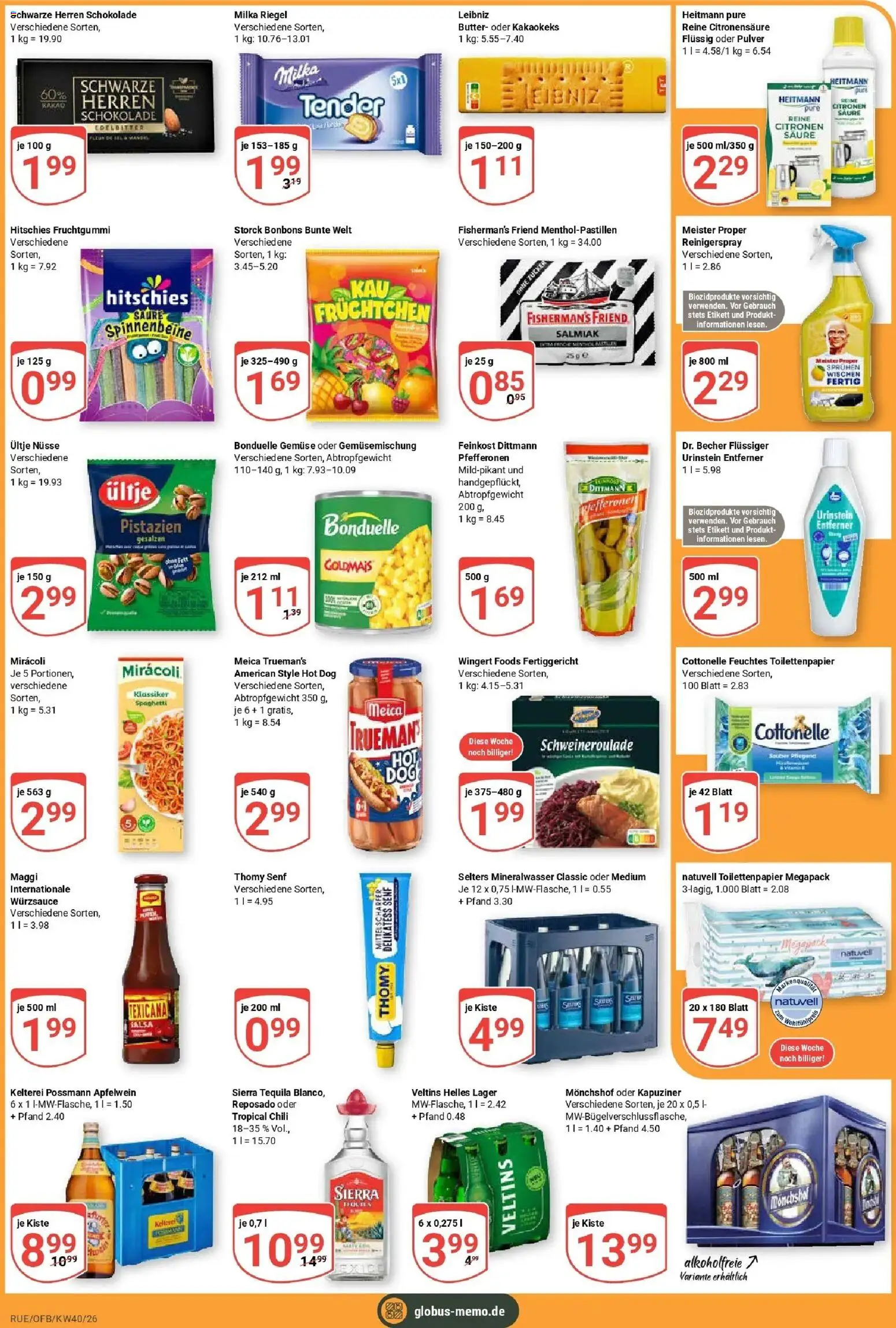 Globus Prospekt Rüsselsheim (ab 28.09.2026) » Angebote online | Seite: 5 | Produkte: Maggi, Tequila, Veltins, Feuchtes Toilettenpapier