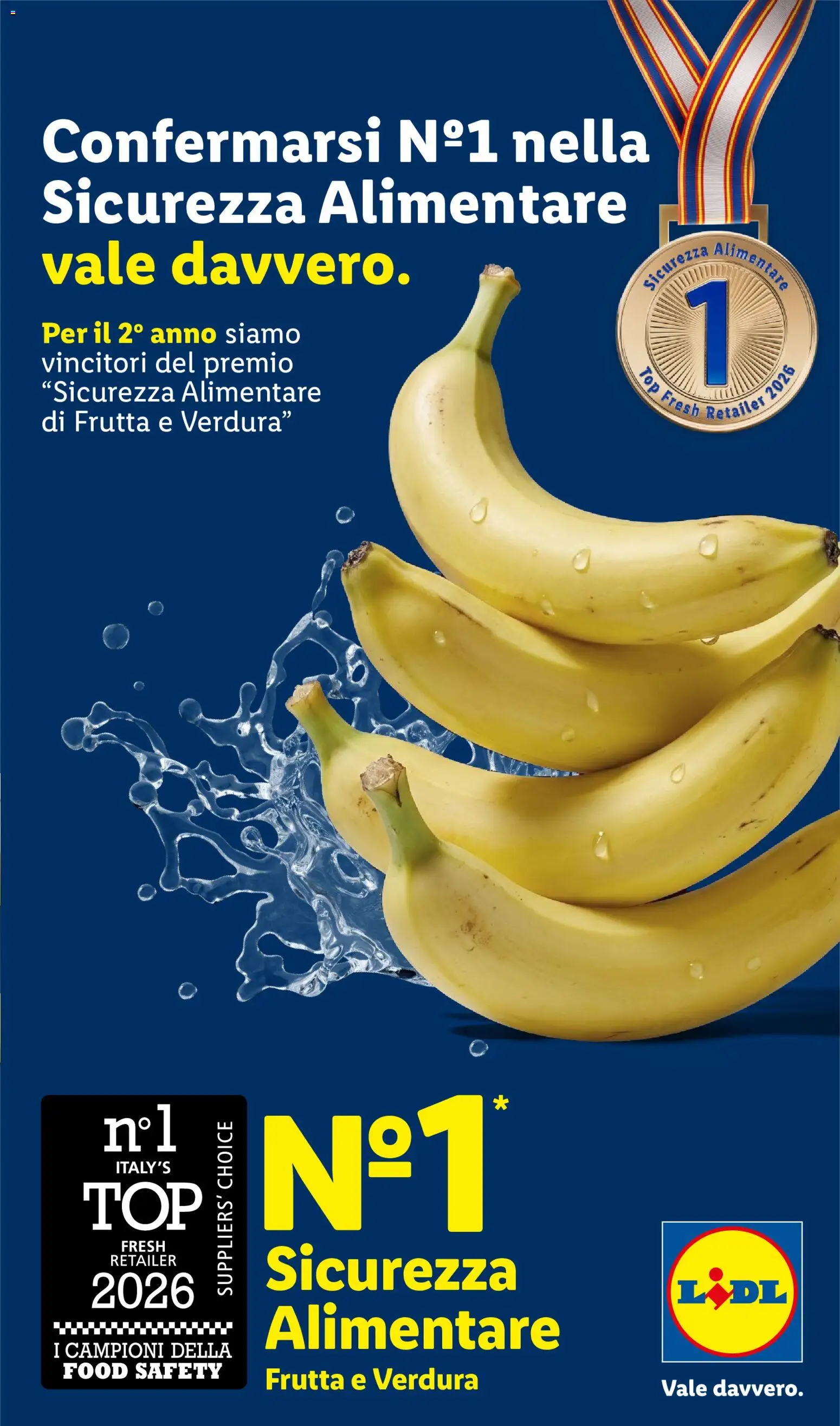 Volantino Lidl del 04/07/2026 | Pagina: 2 | Prodotti: Banane, Frutta, Top