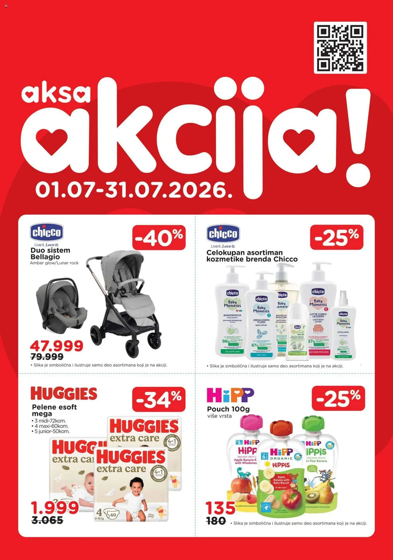 Aksa katalog - važi od 01.07.2026 | Strana: 1 | Proizvode: Banana, Pelene
