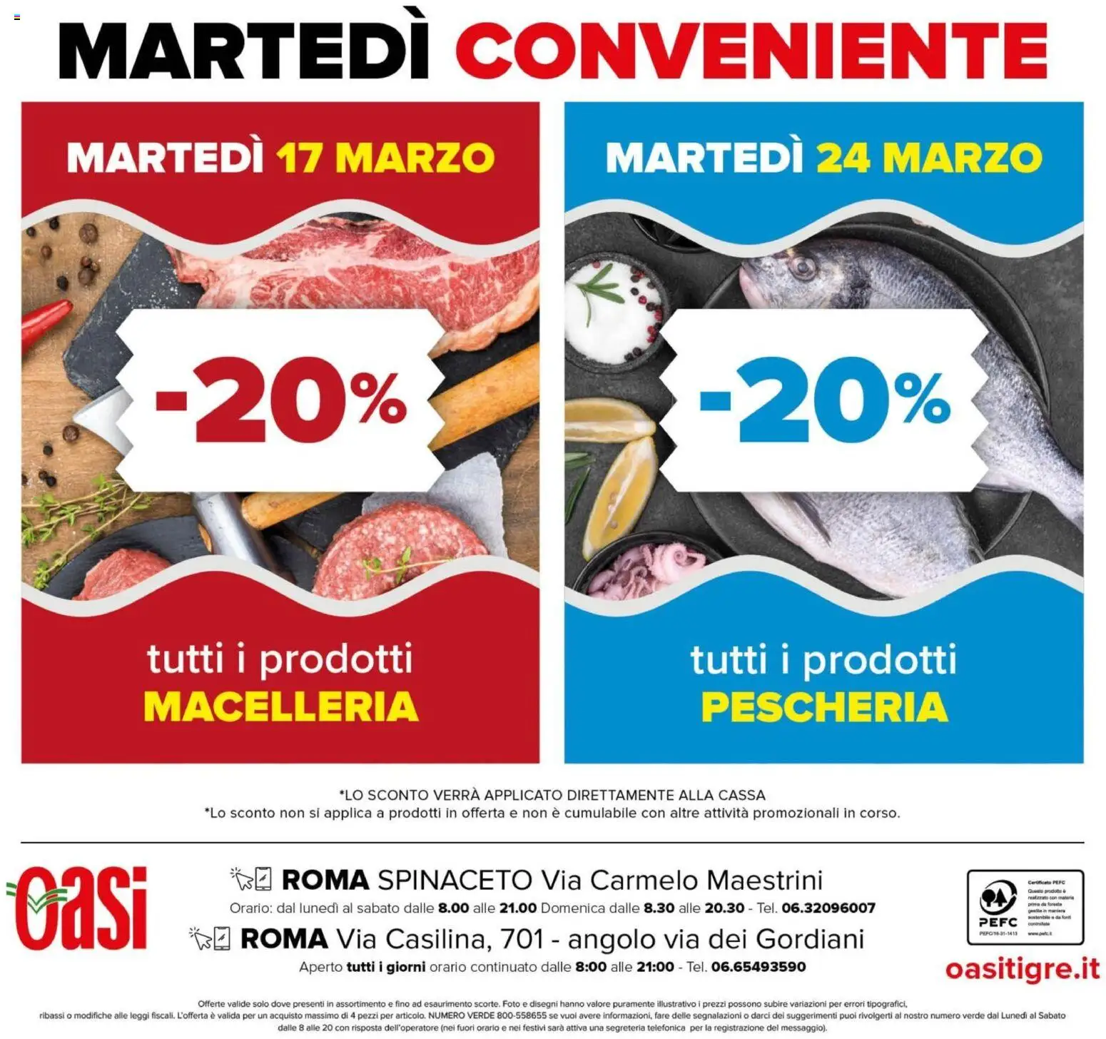 Volantino Oasi del 11.03.2026 | Pagina: 24
