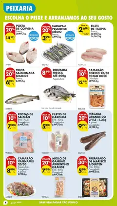 Pré-visualização DOURADA FRESCA ATÉ 600g, Aquacultura válido de 12.05.2026 | Página: 4