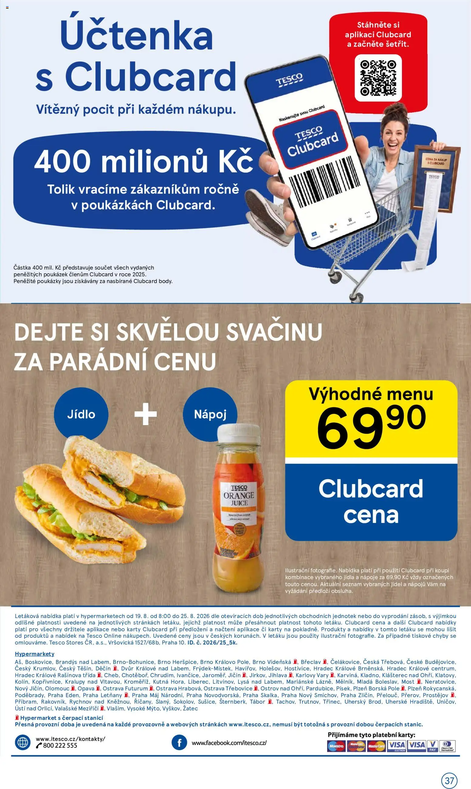 Tesco leták - Hypermarket od 19.08.2026 | Strana: 37