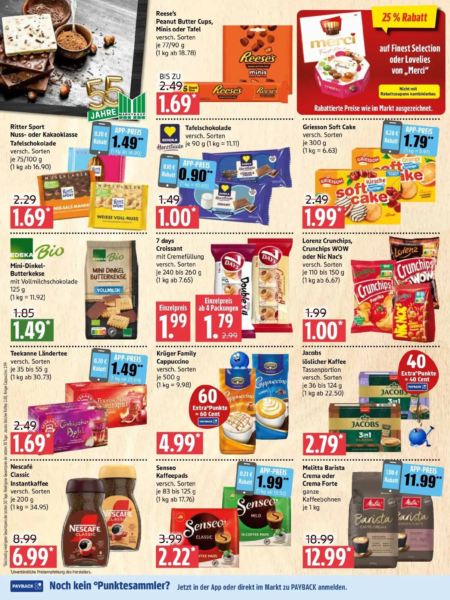 Marktkauf Prospekt Prenzlau (ab 21.09.2026) » Angebote online | Seite: 6 | Produkte: Melitta, Kaffeepads, Paprika, Kruger cappuccino