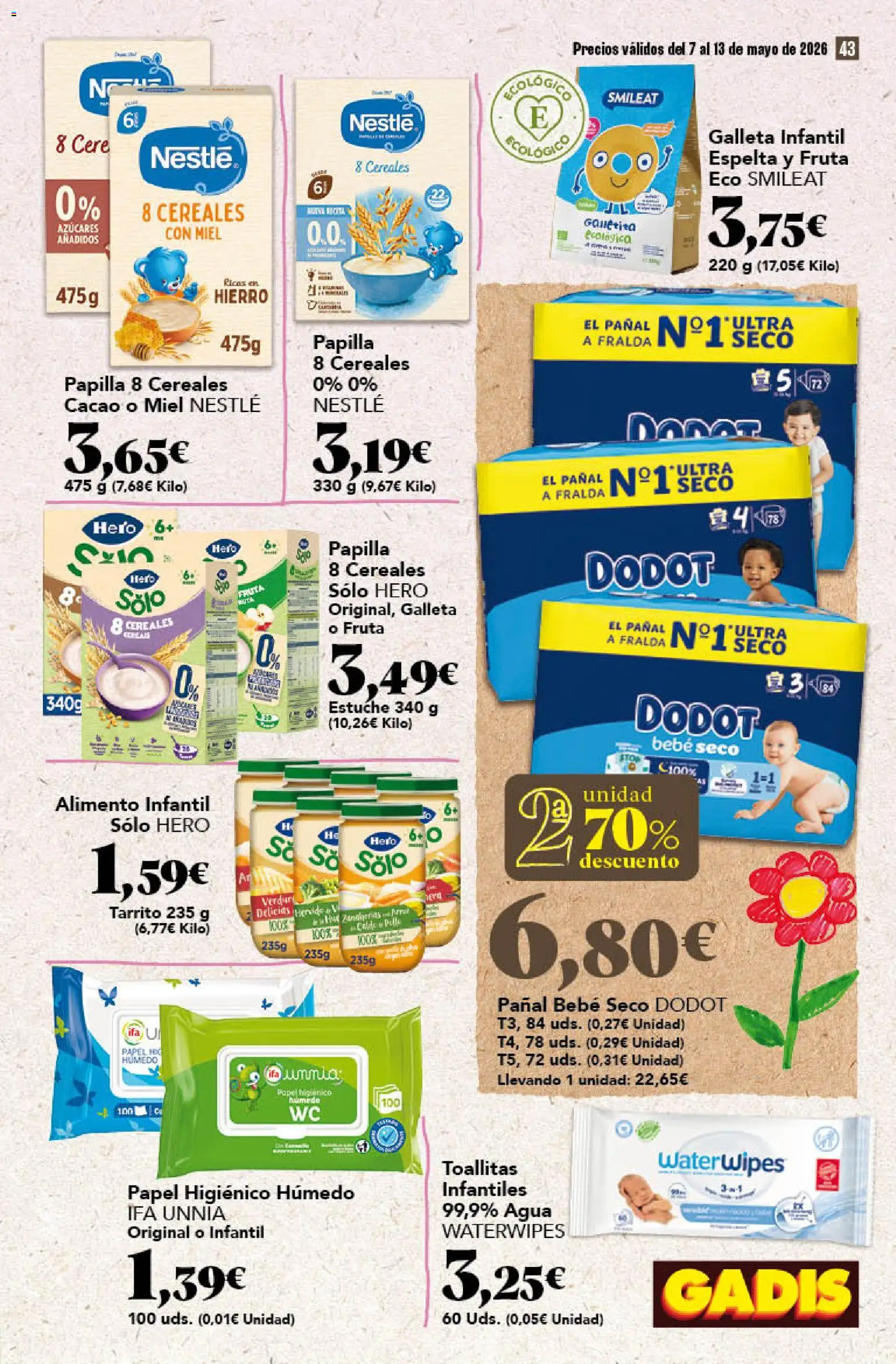 Gadis folleto │ válido desde el 07.05.2026 | Página: 43