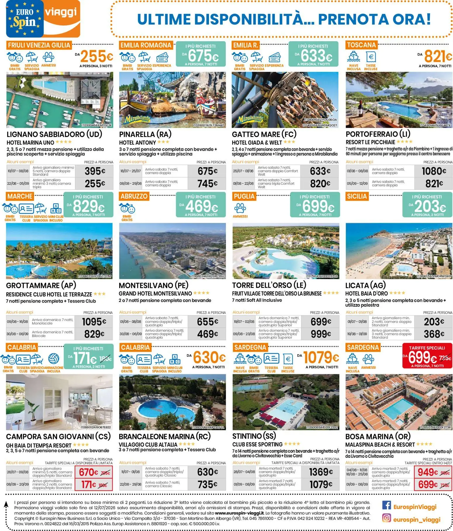 Volantino Eurospin del 02/07/2026 | Pagina: 16 | Prodotti: Piscina, Letto