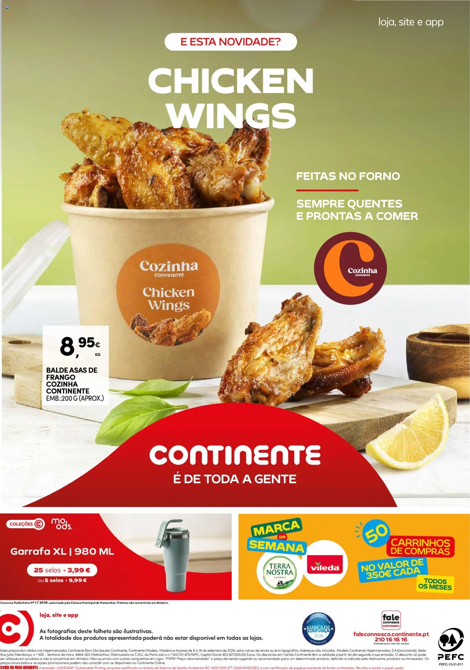 Continente Semanal Continente Bom Dia │ válido de 08/09/2026 | Página: 24
