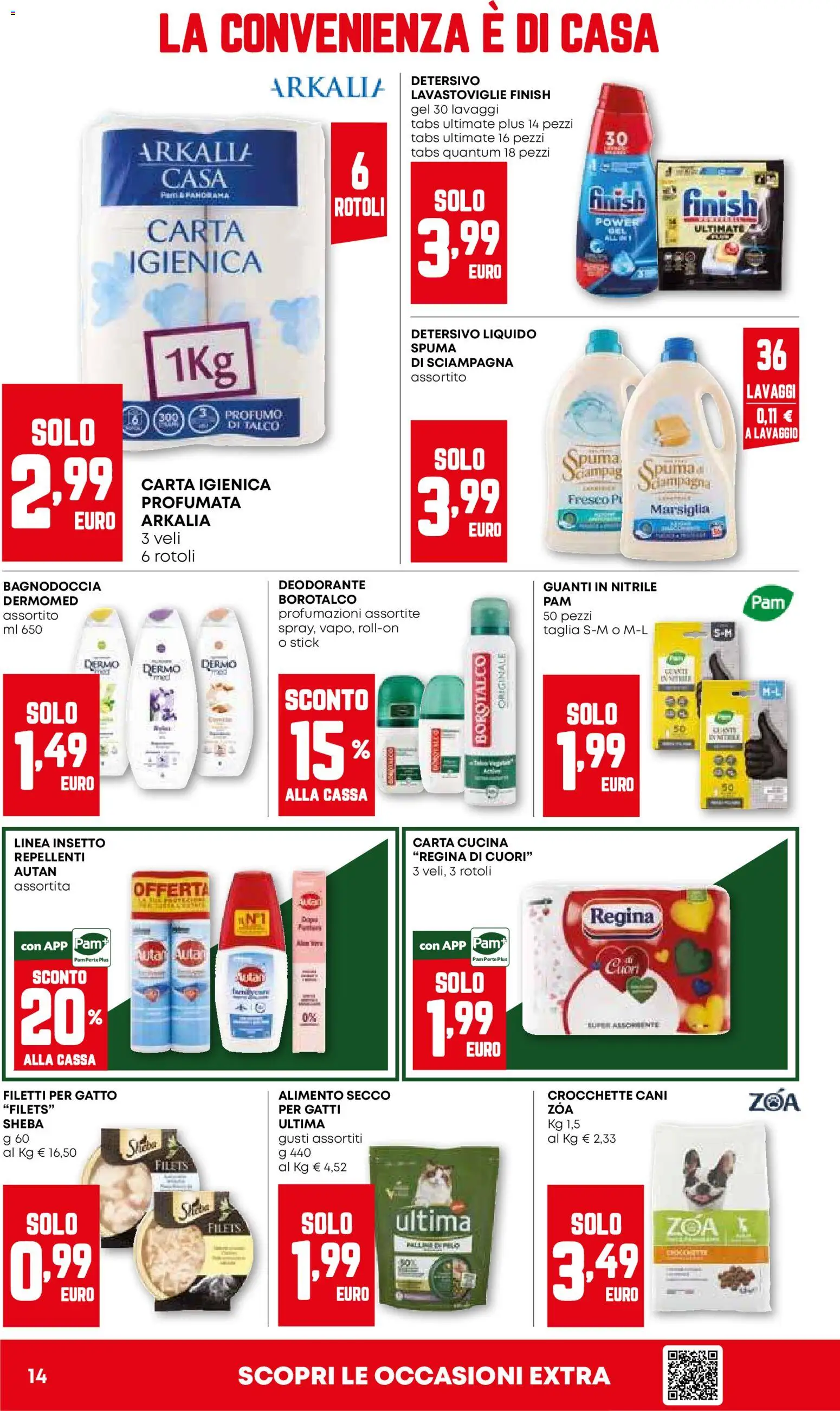 Volantino PAM del 16/07/2026 | Pagina: 14