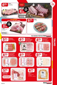 Pré-visualização Intermarché folheto válido de 08/10/2026 | Página: 7 | Produtos: Carne picada, Carne, Tomate, Pá