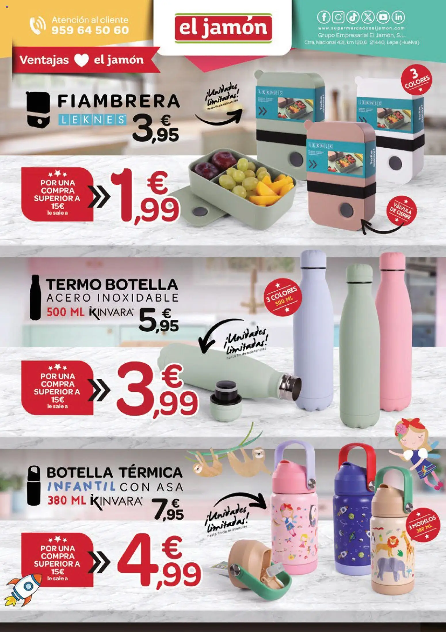 Supermercados El Jamón folleto │ válido desde el 27/08/2026 | Página: 40 | Productos: Fiambrera, Jamón