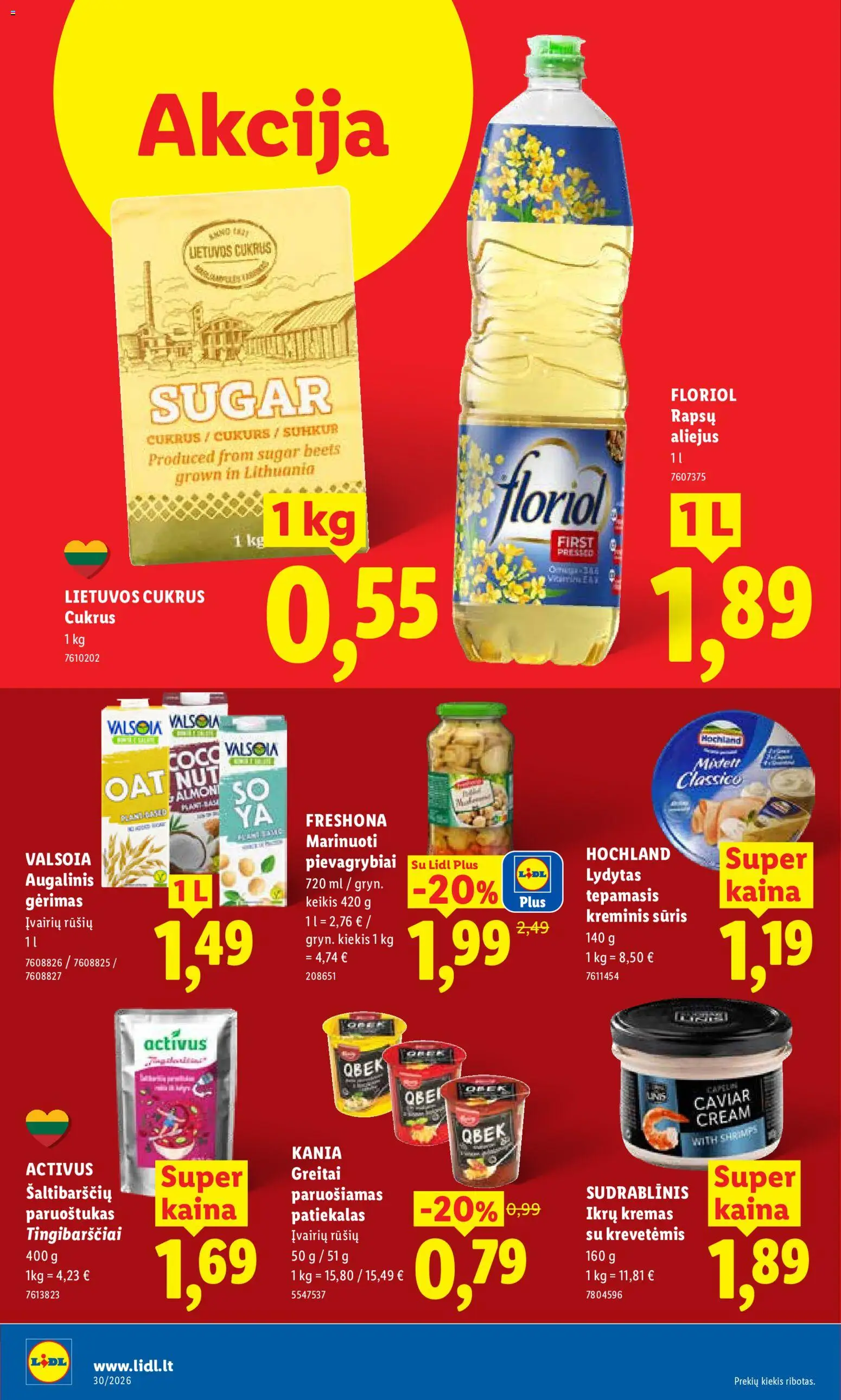 LIDL akcijos nuo 2026.07.20 | Puslapis: 20