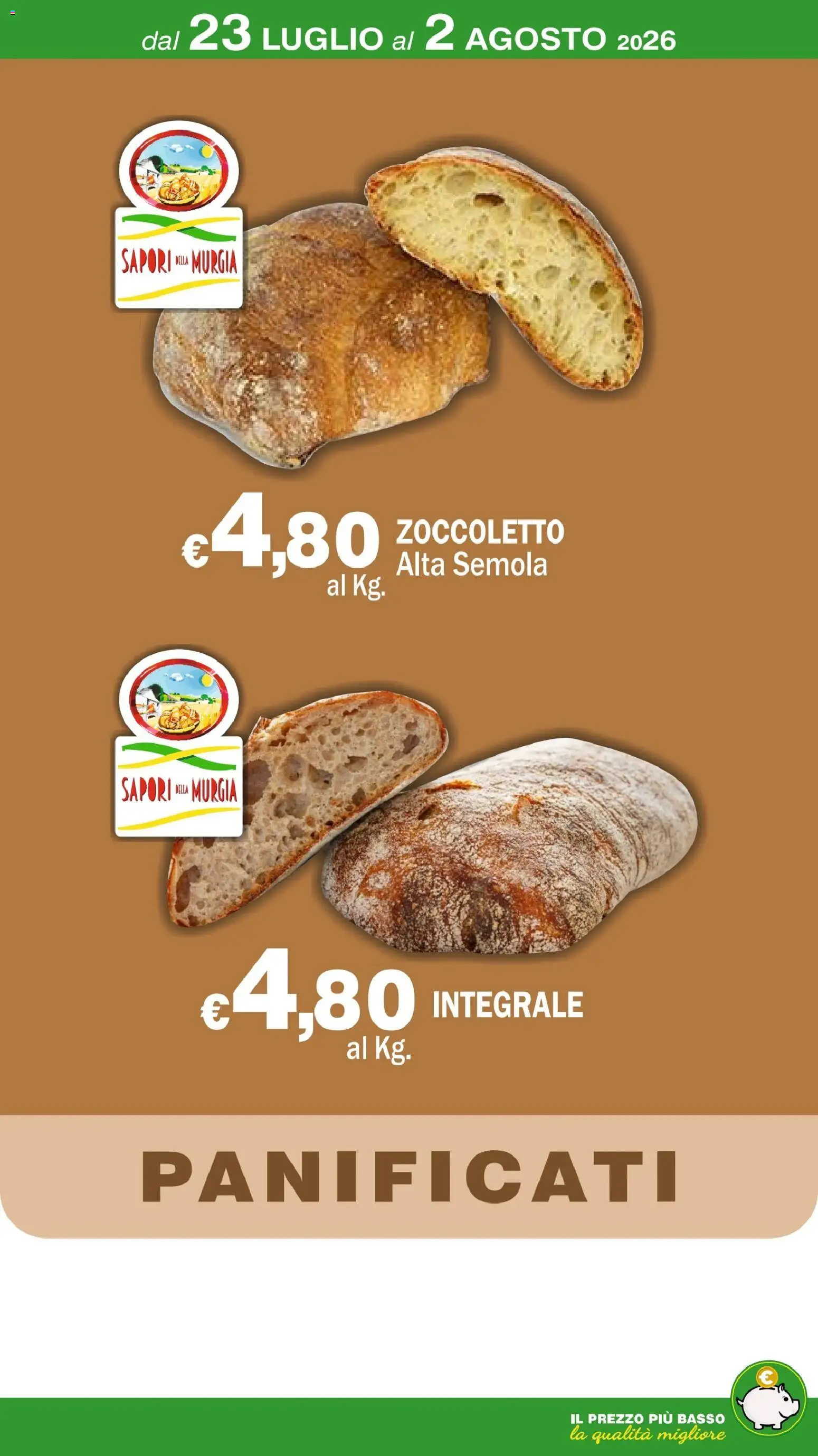 Volantino Primo Prezzo del 23/07/2026 | Pagina: 54