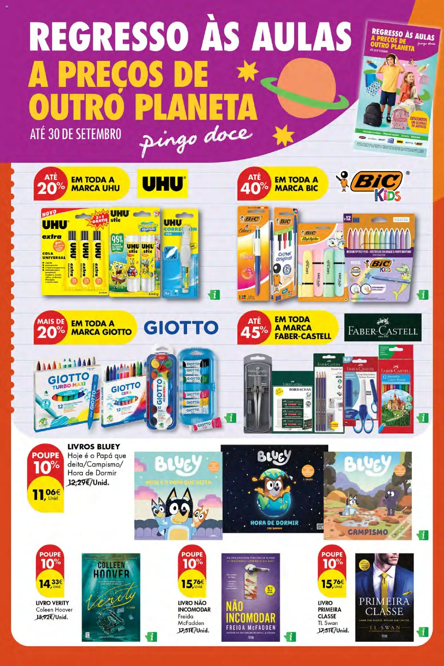 Pingo Doce Poupe Esta Semana Açores │ válido de 24/09/2026 | Página: 31 | Produtos: Cera, Papa, Livros