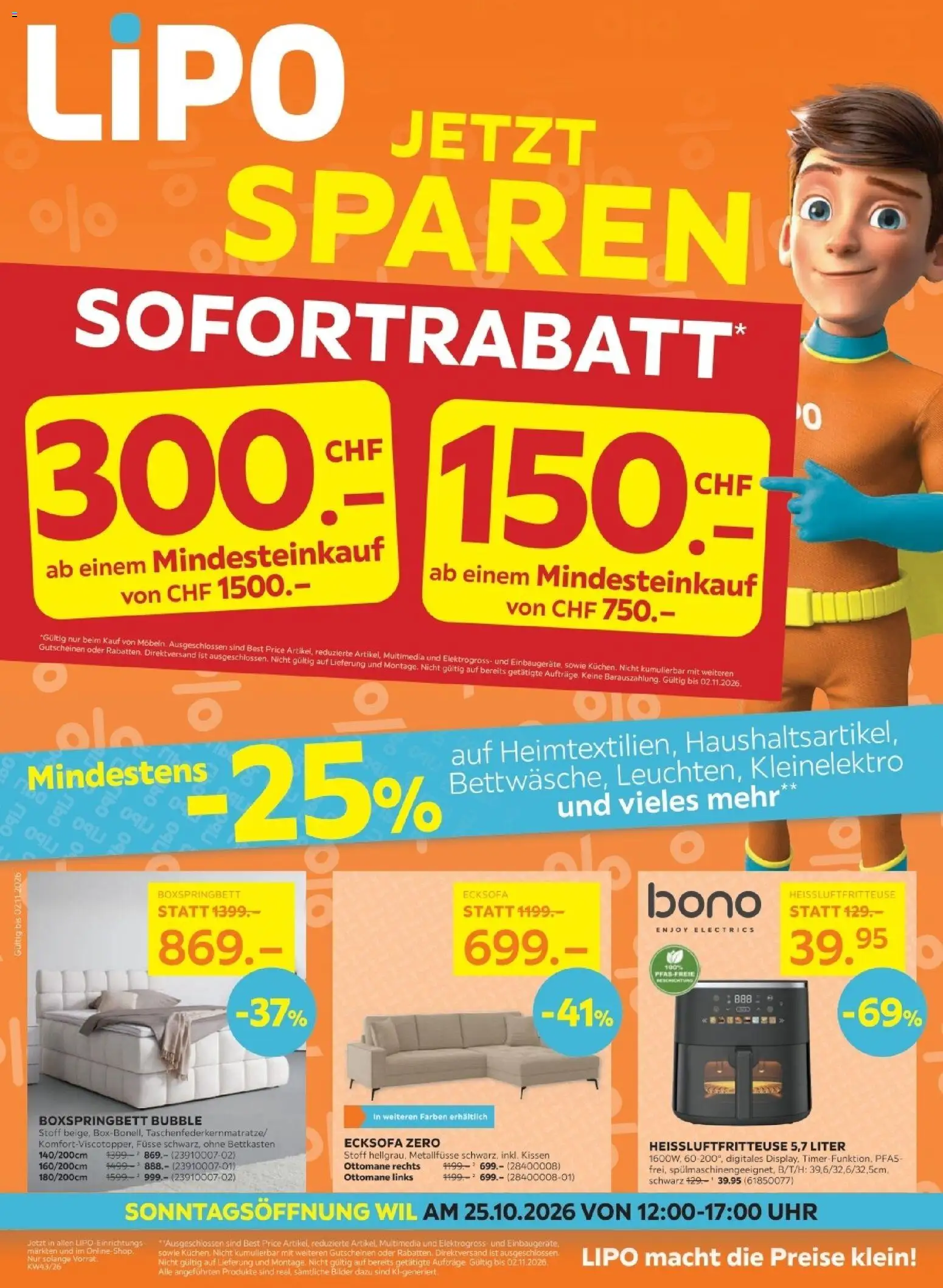 Lipo aktionen – gültig ab 20.10.2026 | Seite: 1
