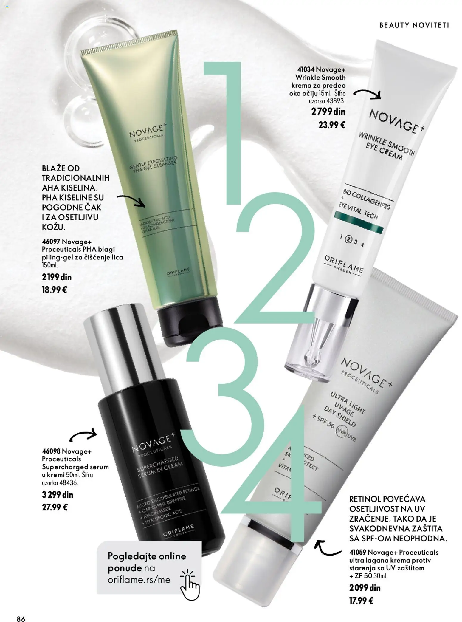 Oriflame katalog - važi od 18.11.2026 | Strana: 86 | Proizvode: Krema
