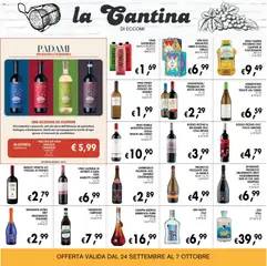 Anteprima del volantino Coal volantino èccoMi Cesena valido a partire dal 24/09/2026 | Pagina: 22 | Prodotti: Spumante, Bottiglia, Pecorino, Lambrusco