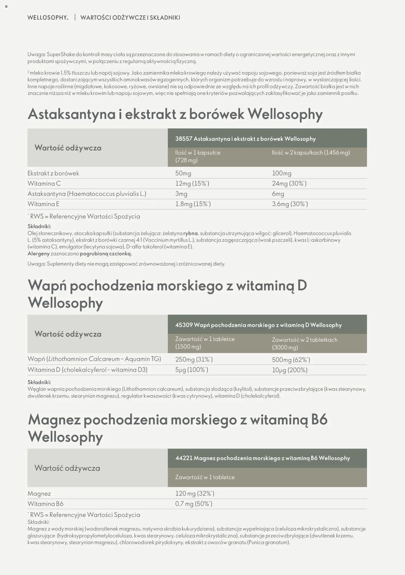 Oriflame Katalog - Przewodnik po produktach Wellosophy od 15.11.2023 | Strona: 48 | Produkty: Owoce