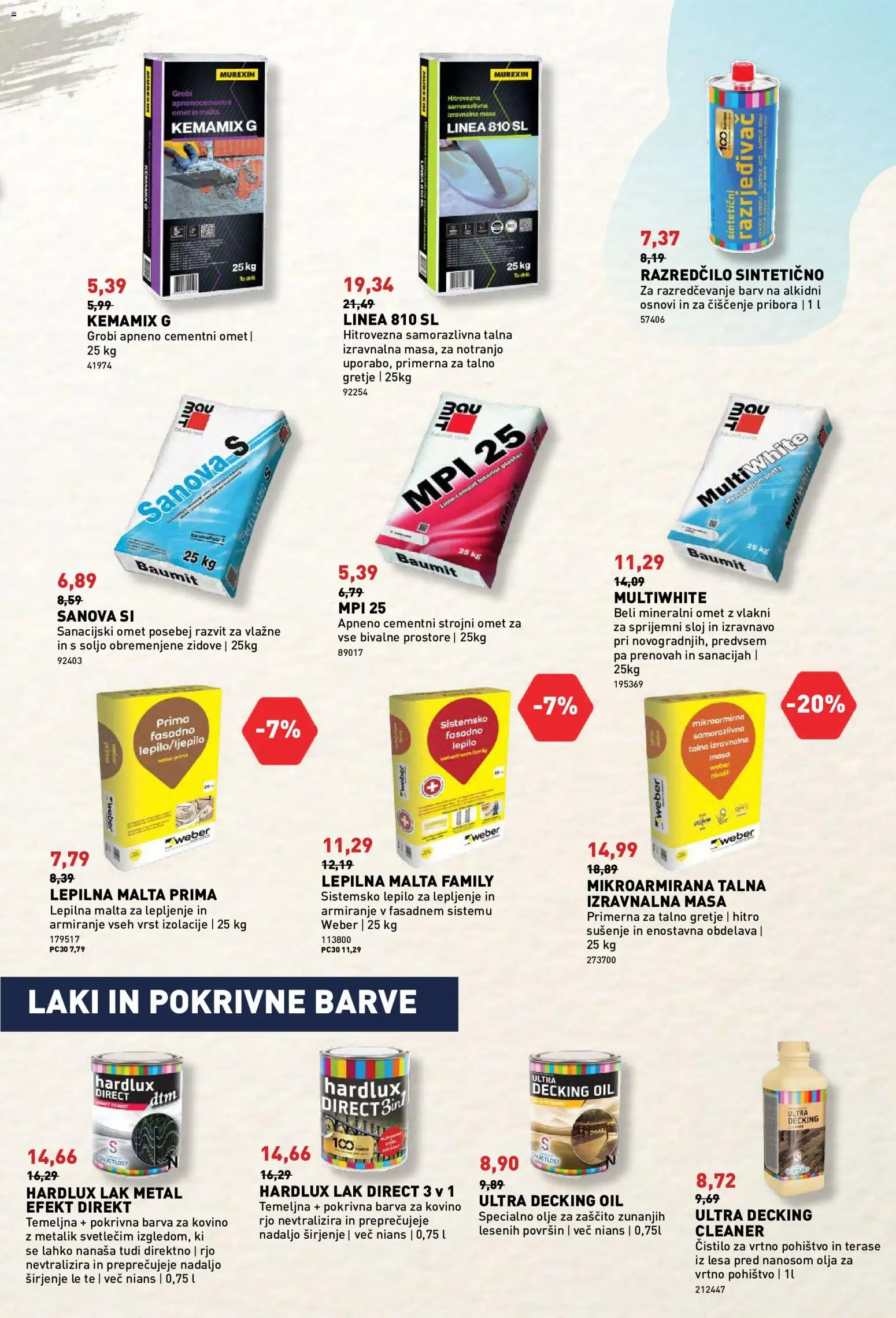 Novi Inpos katalog ponudbe – veljaven od 08.10.2026 | Stran: 17 | Izdelki: Pohištvo, Vrtno pohistvo, Olje, Lak