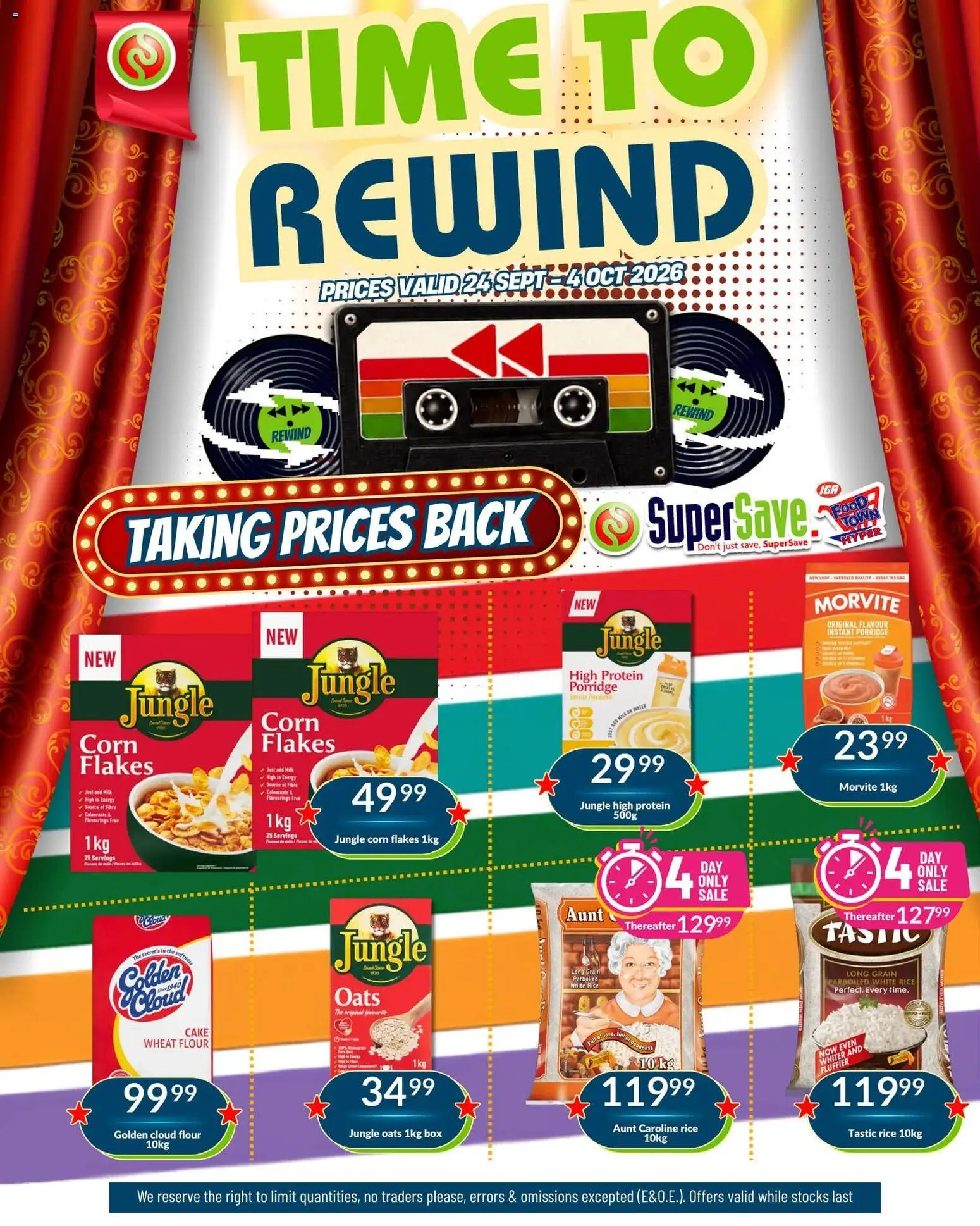 New Super Save catalogue – valid from 24/09/2026 | Page: 6 | Products: Box, Milk, Oats, Flakes