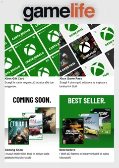 Anteprima del volantino Gamelife volantino valido a partire dal 27.04.2026 | Pagina: 7 | Prodotti: Tè, PC, Xbox