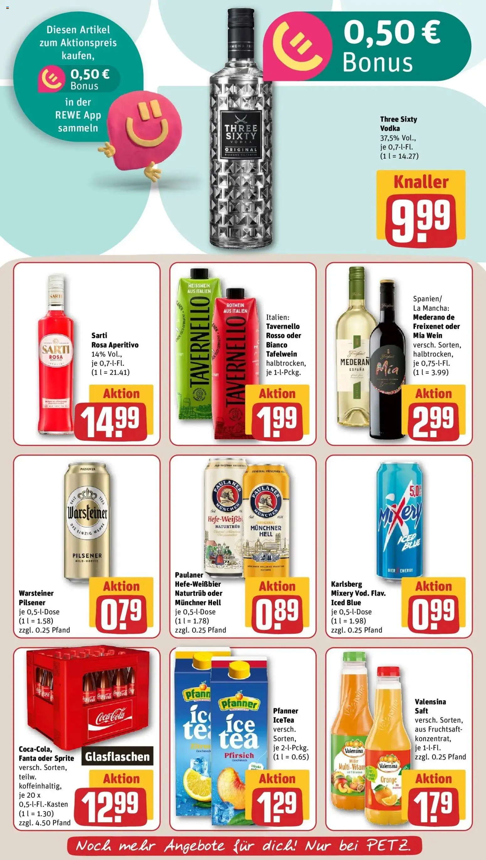 REWE Prospekt ab 10.08.2026 zum Blättern » Angebote | Seite: 19 | Produkte: Weißwein, Valensina, Mixery, Wein