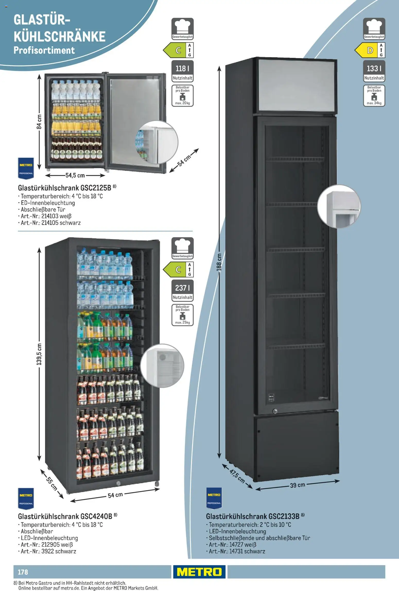 Metro Non Food Sortiment – gültig ab 15.06.2026 | Seite: 178 | Produkte: Tür