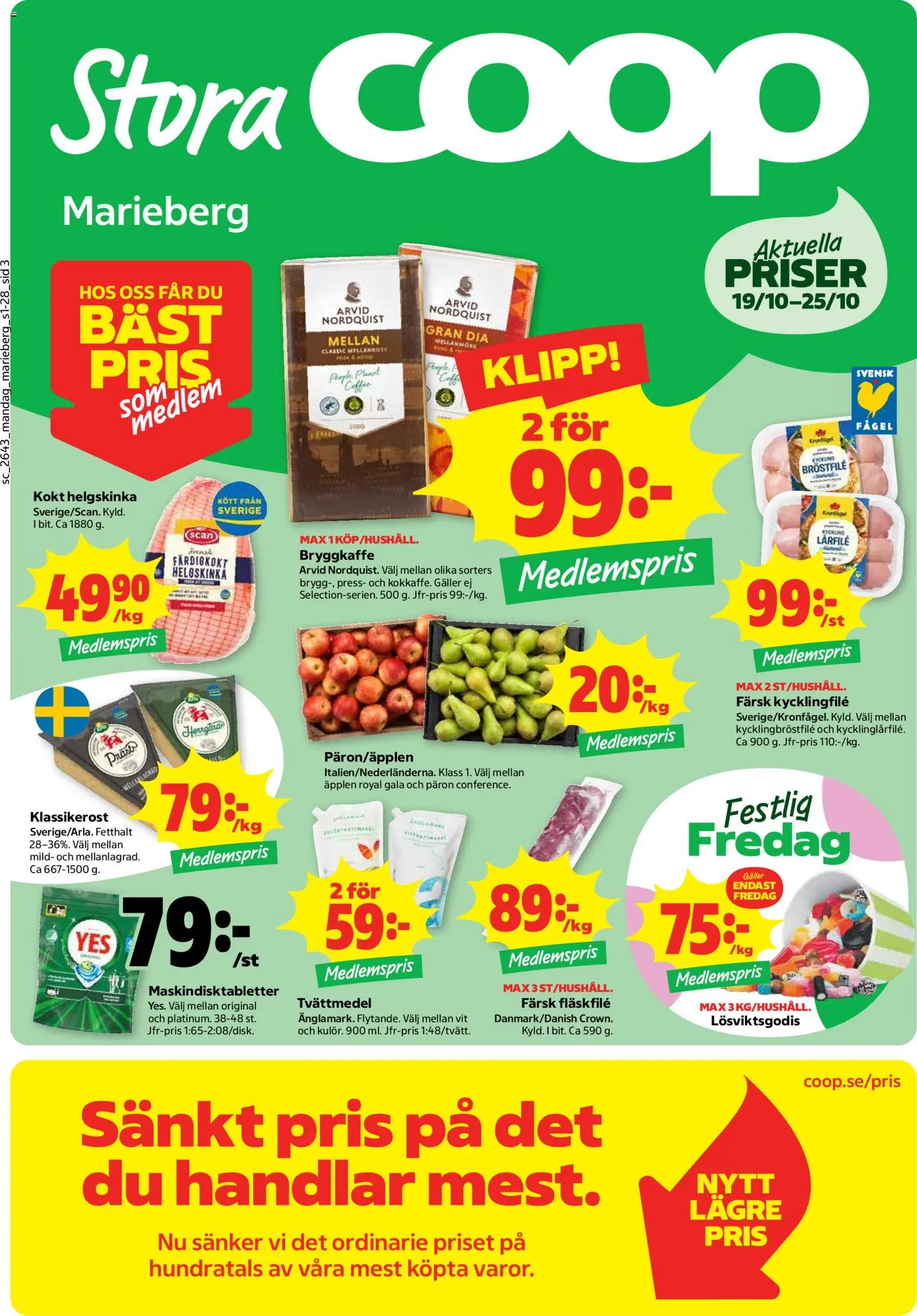 Coop Forum reklamblad aktuell från 19/10/2026 | Sida: 3