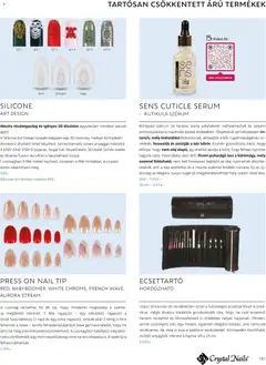 Crystal Nails 2026/27 Nagykatalógus - amely érvényes a következő dátumtól: 2026.03.09. | Oldal: 151 | Termékek: Videó, Olaj, Gél, Szérum