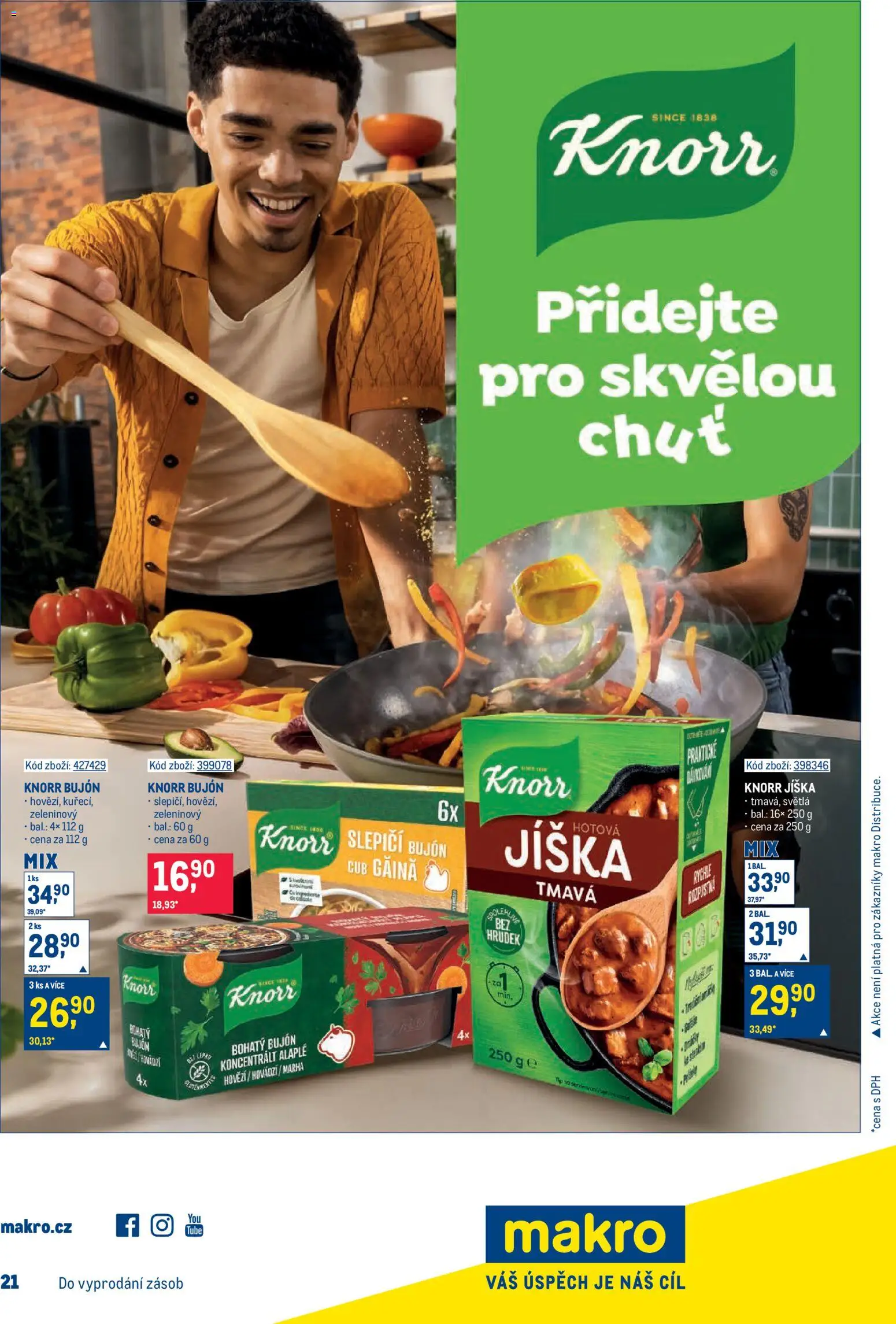 Makro leták - Gastronomie od 23.09.2026 | Strana: 26 | Produkty: Jíška, Hovězí, Knorr, Bujón
