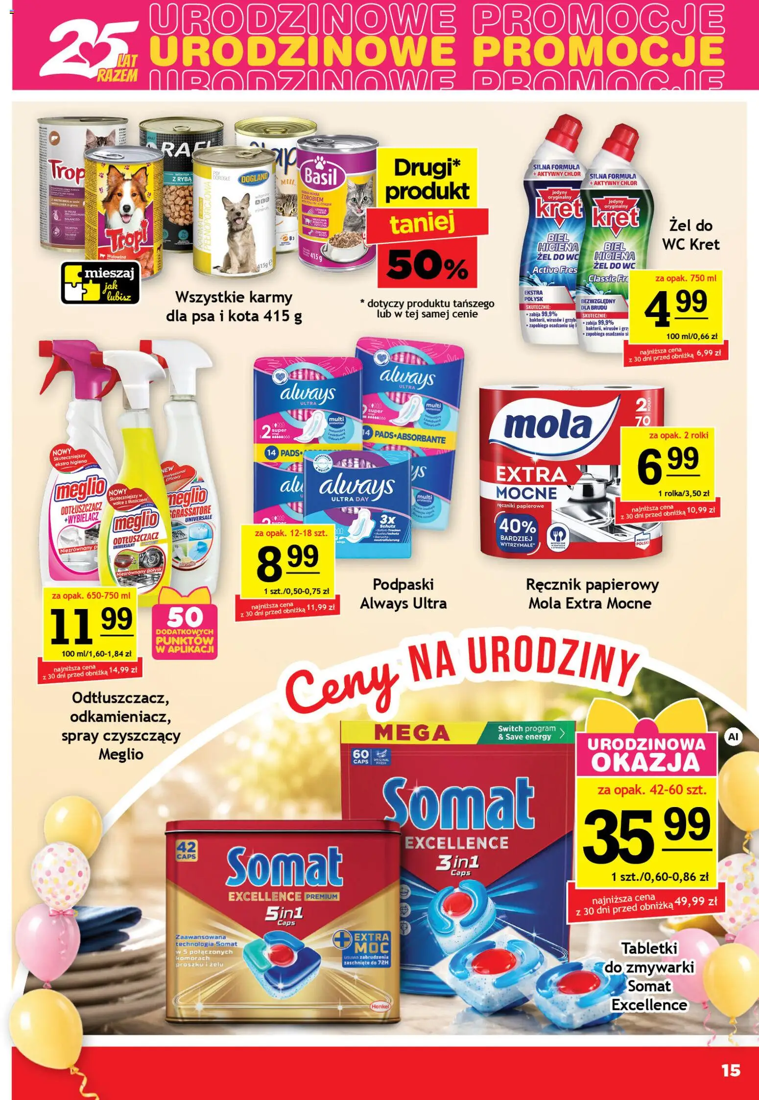 Gram Market gazetka od 09.09.2026 | Strona: 15 | Produkty: Meglio, Grzyby, Żel do WC, Ręcznik papierowy