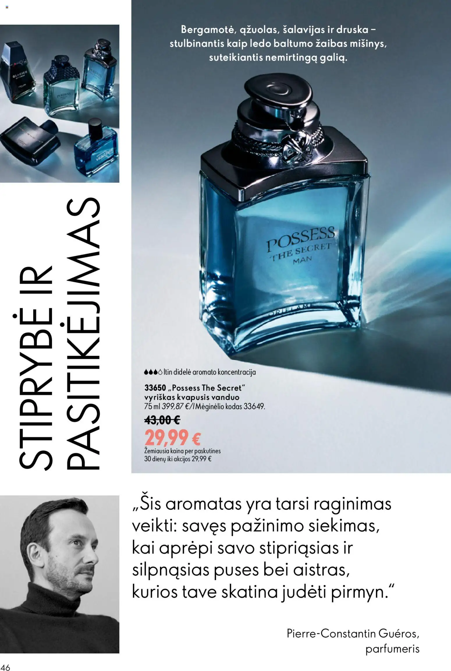 Oriflame akcijos nuo 2026.08.26 | Puslapis: 46 | Prekių: Kvapusis vanduo, Vanduo, Druska