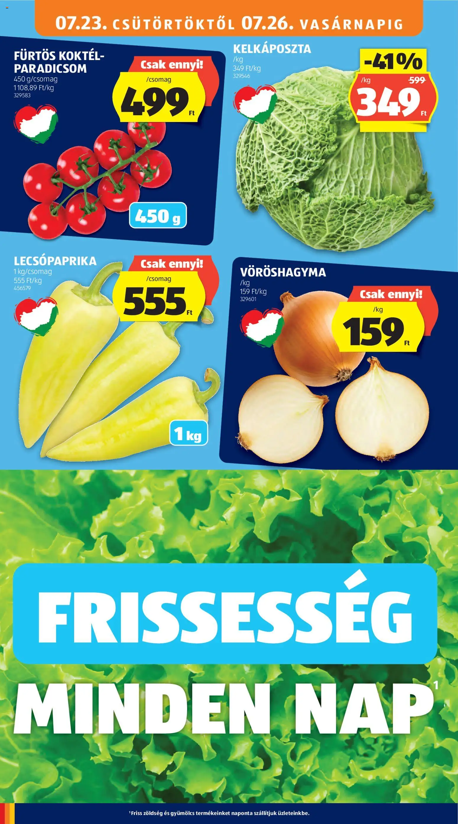Aldi akciós ujság - amely érvényes a következő dátumtól: 2026.07.23. | Oldal: 10