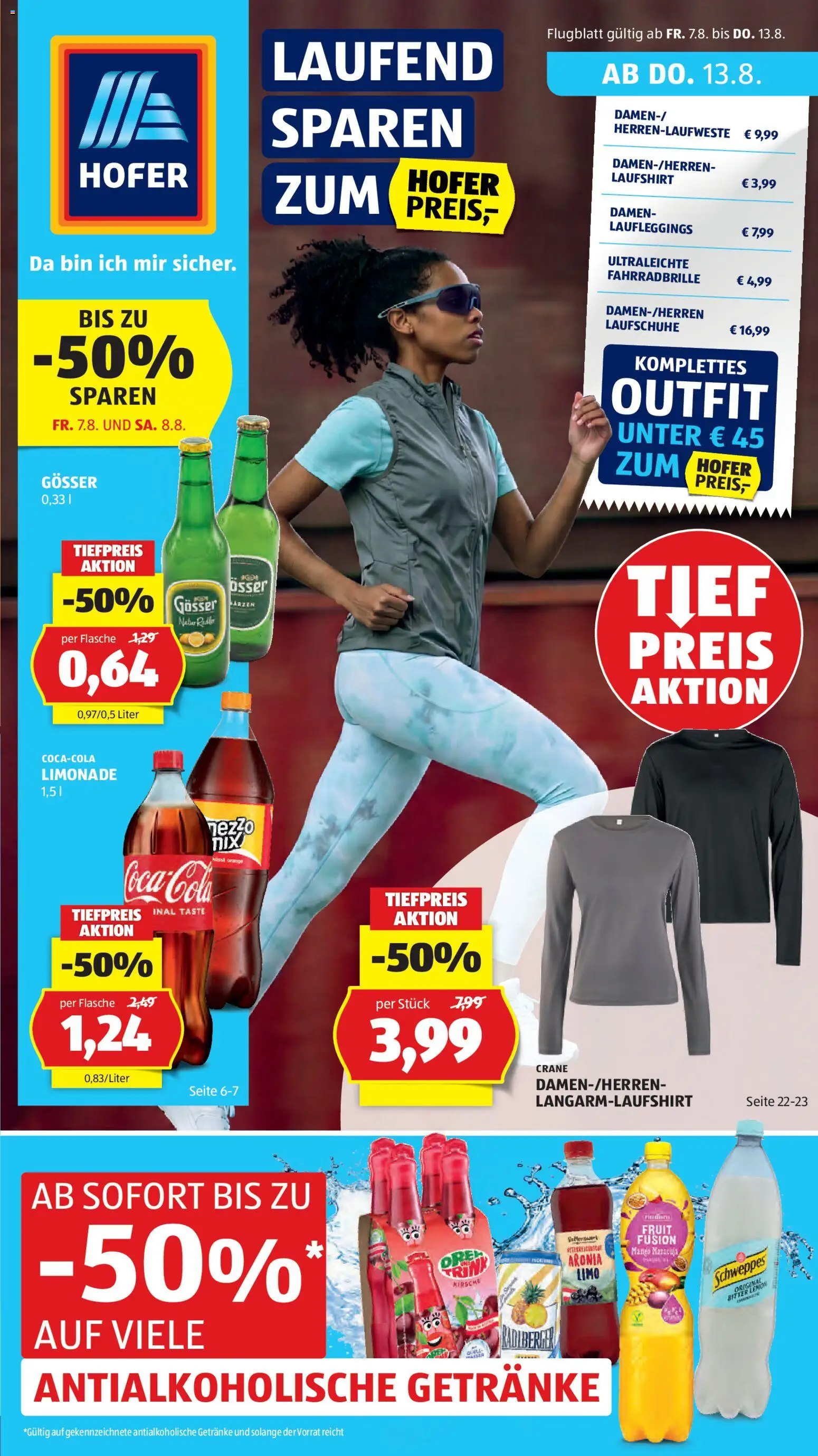 Hofer Flugblatt gültig ab 07.08.2026 | Seite: 1