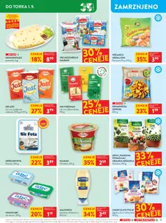 Spar katalog akcije – veljaven od 26.08.2026 | Stran: 19 | Izdelki: Ementalec, Kajmak, Mozzarella, Grah