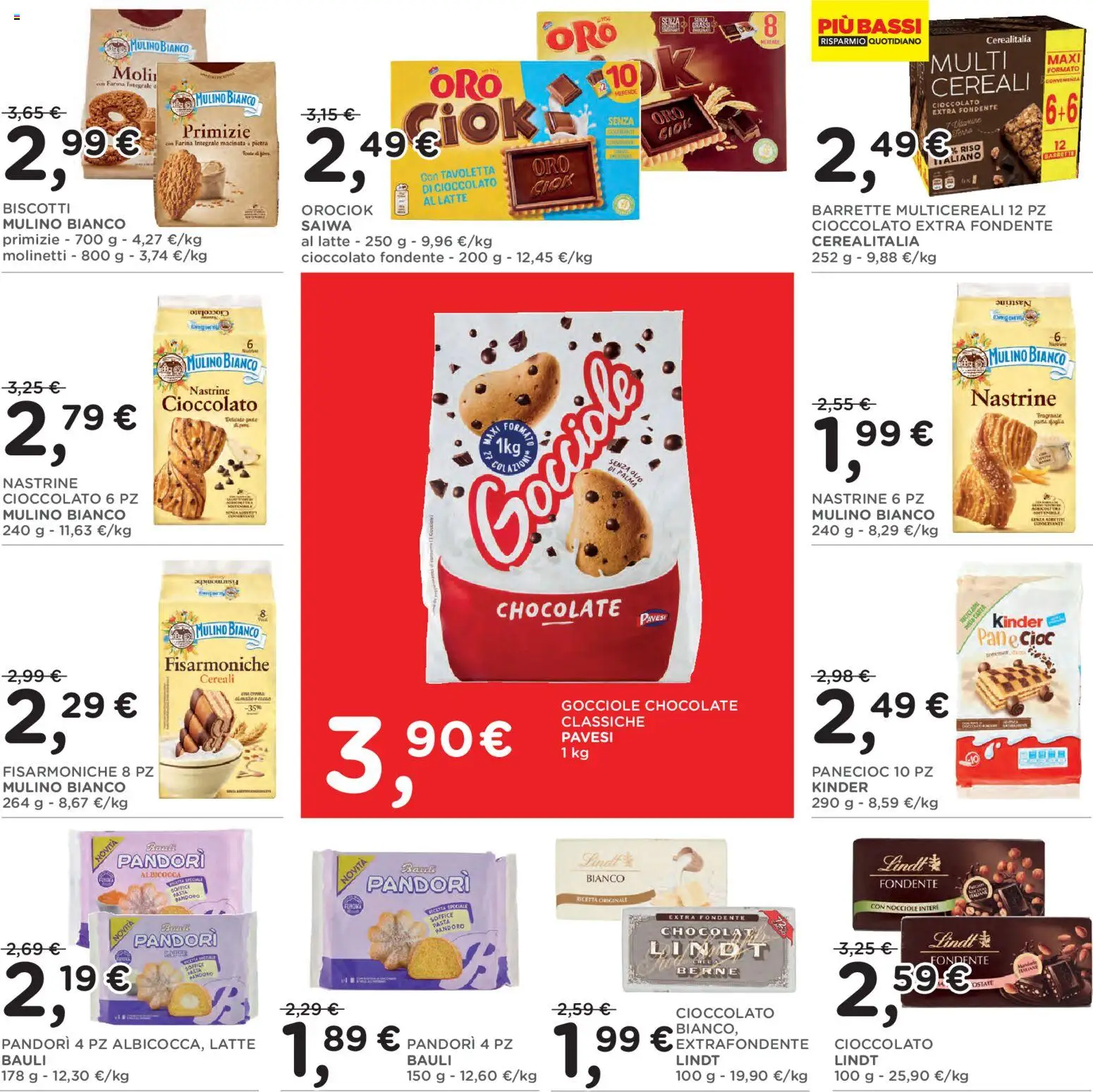 Volantino Poli del 02/09/2026 | Pagina: 19 | Prodotti: Pane, Cioccolato, Farina, Pandoro