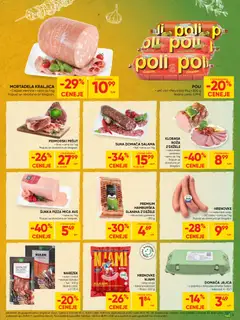 Tuš katalog akcije – veljaven od 27.05.2026 | Stran: 5 | Izdelki: Hrenovke, Pršut, Mortadela, Narezek