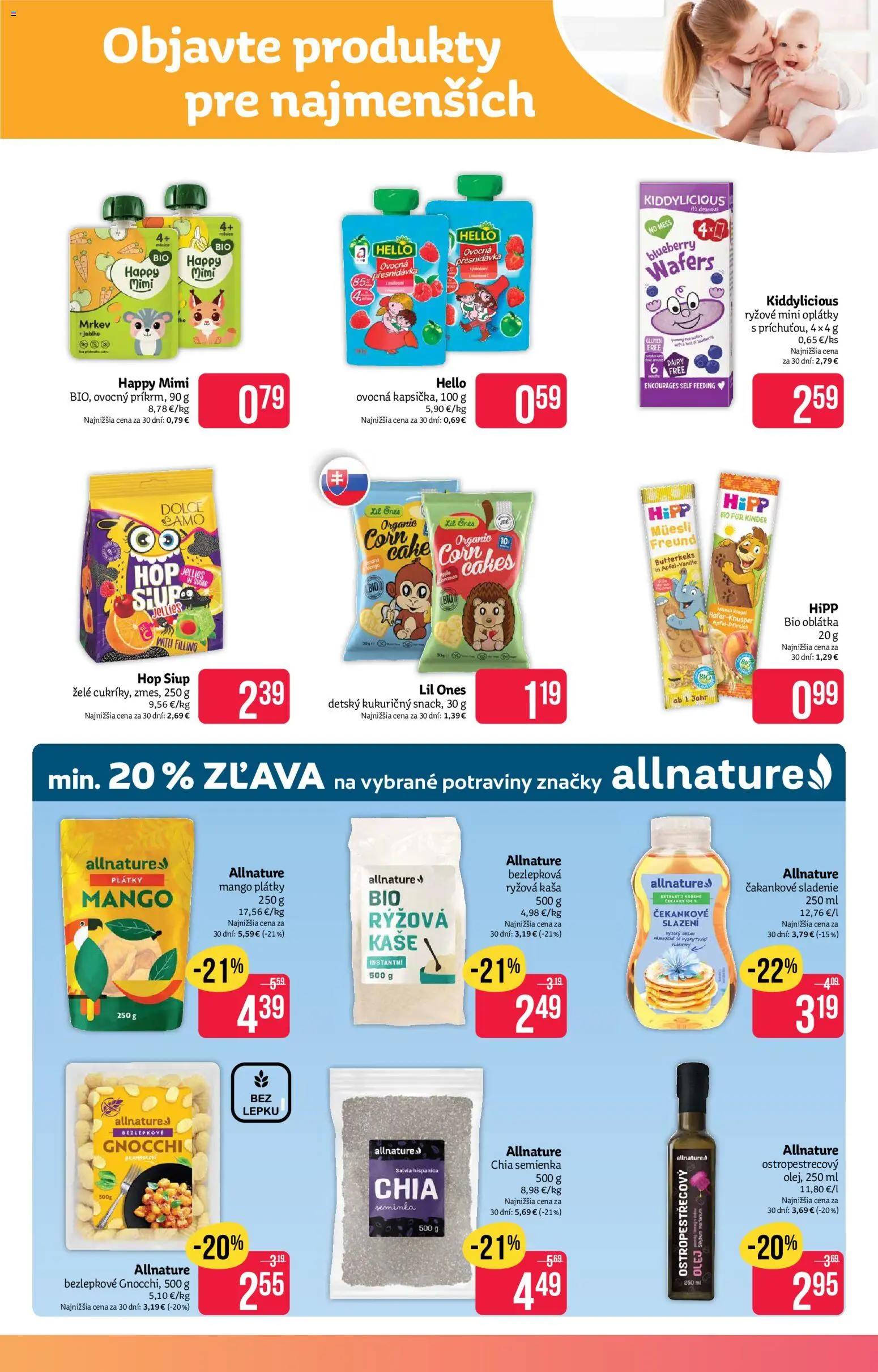 Nové Teta drogerie akcie – leták je platný od 20.07.2026 | Strana: 11 | Produkty: Olej, Kinder, Mango