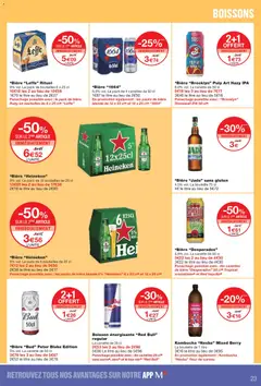 Monoprix - Prévisualisation de Monoprix catalogue valide à partir de 05.05.2026 | Page: 23 | Produits: Desperados, Kombucha, Boisson énergisante, Bière