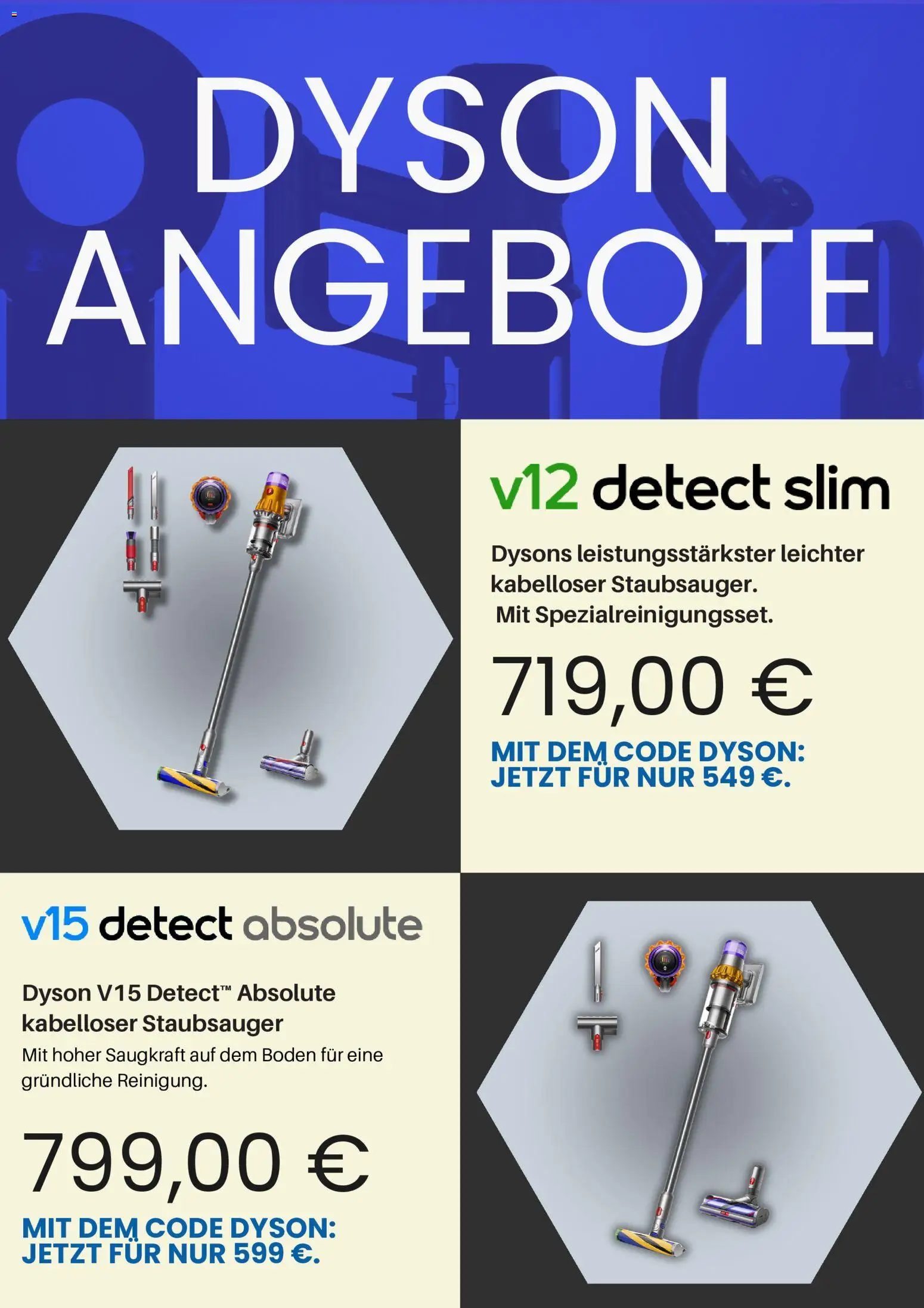 Dyson Prospekt – gültig ab 19.10.2026 | Seite: 3 | Produkte: Dyson, Staubsauger