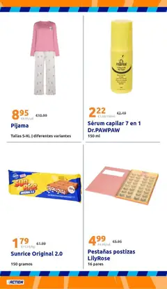 Vista previa Action folleto válido desde el 30/09/2026 | Página: 26 | Productos: Pestañas postizas, Sérum, Pijama