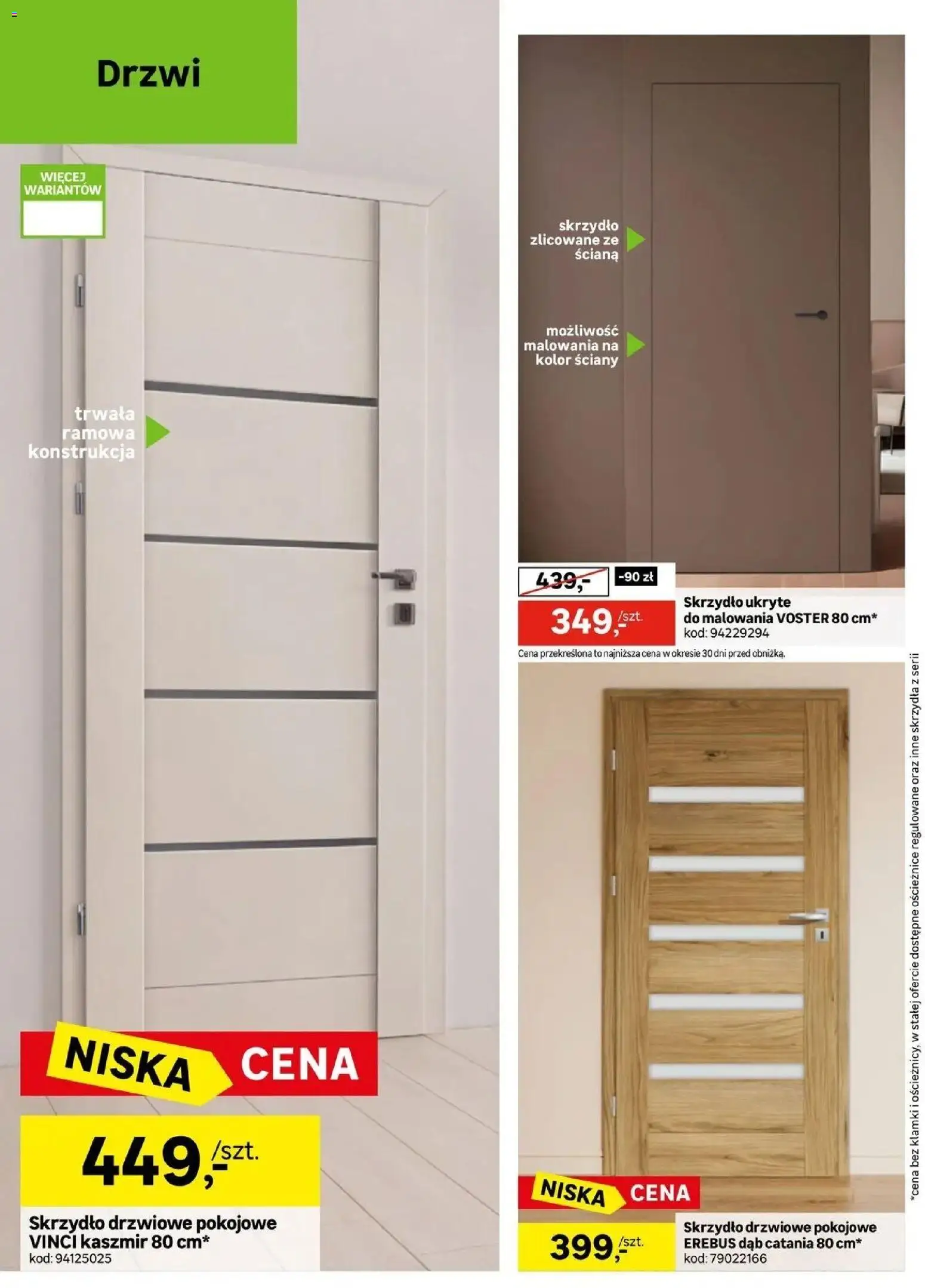 Leroy Merlin aktualna gazetka od (30.09.2026 - 20.10.2026) | Strona: 18 | Produkty: Drzwi