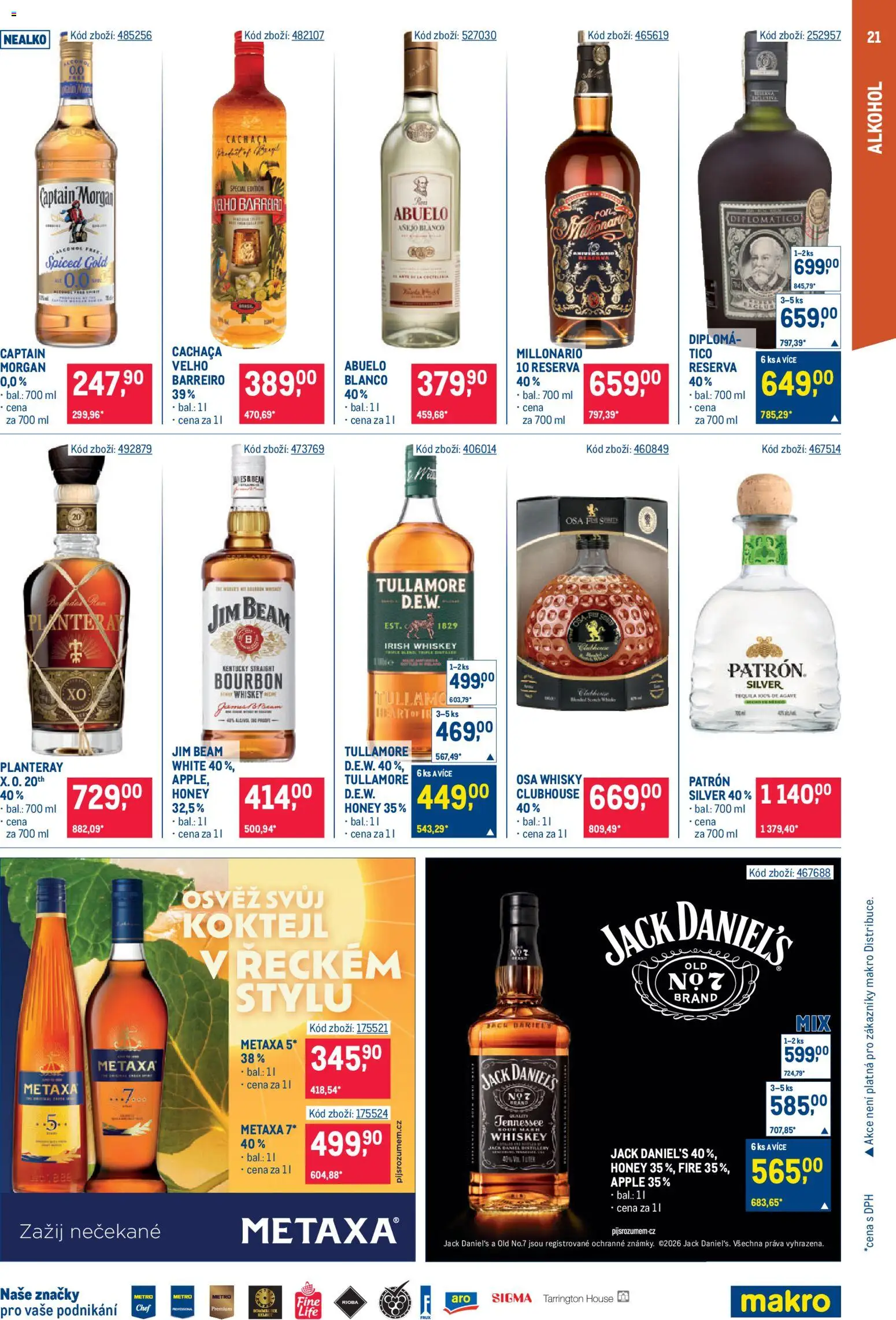 Makro leták - Gastronomie od 01.07.2026 | Strana: 21