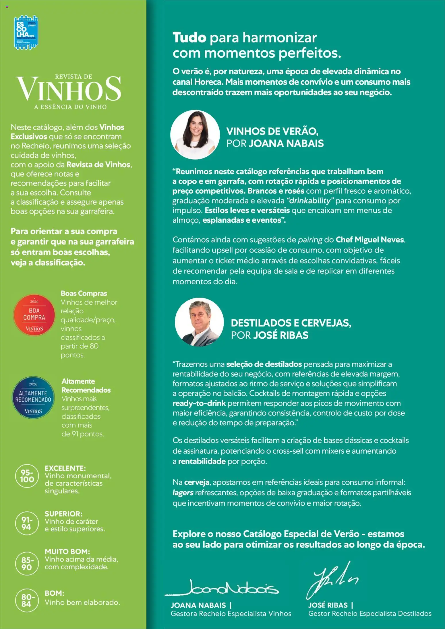 Recheio - Catálogo de Vinhos, Destilados e Cervejas │ válido de 28.05.2026 | Página: 2 | Produtos: Vinho, Cocktails