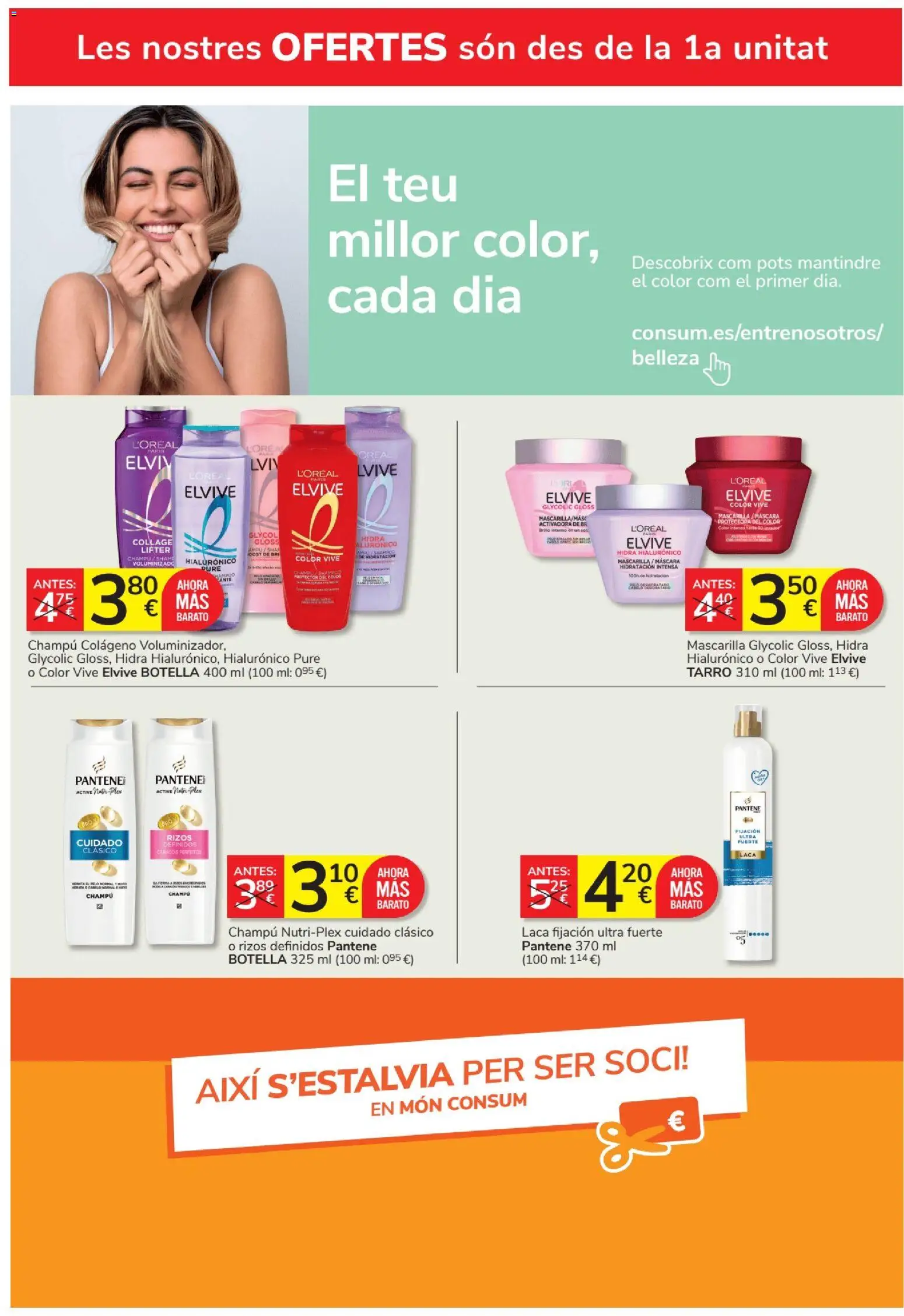Consum folleto │ válido desde el 27/08/2026 | Página: 20 | Productos: Máscara, Champú, Puré
