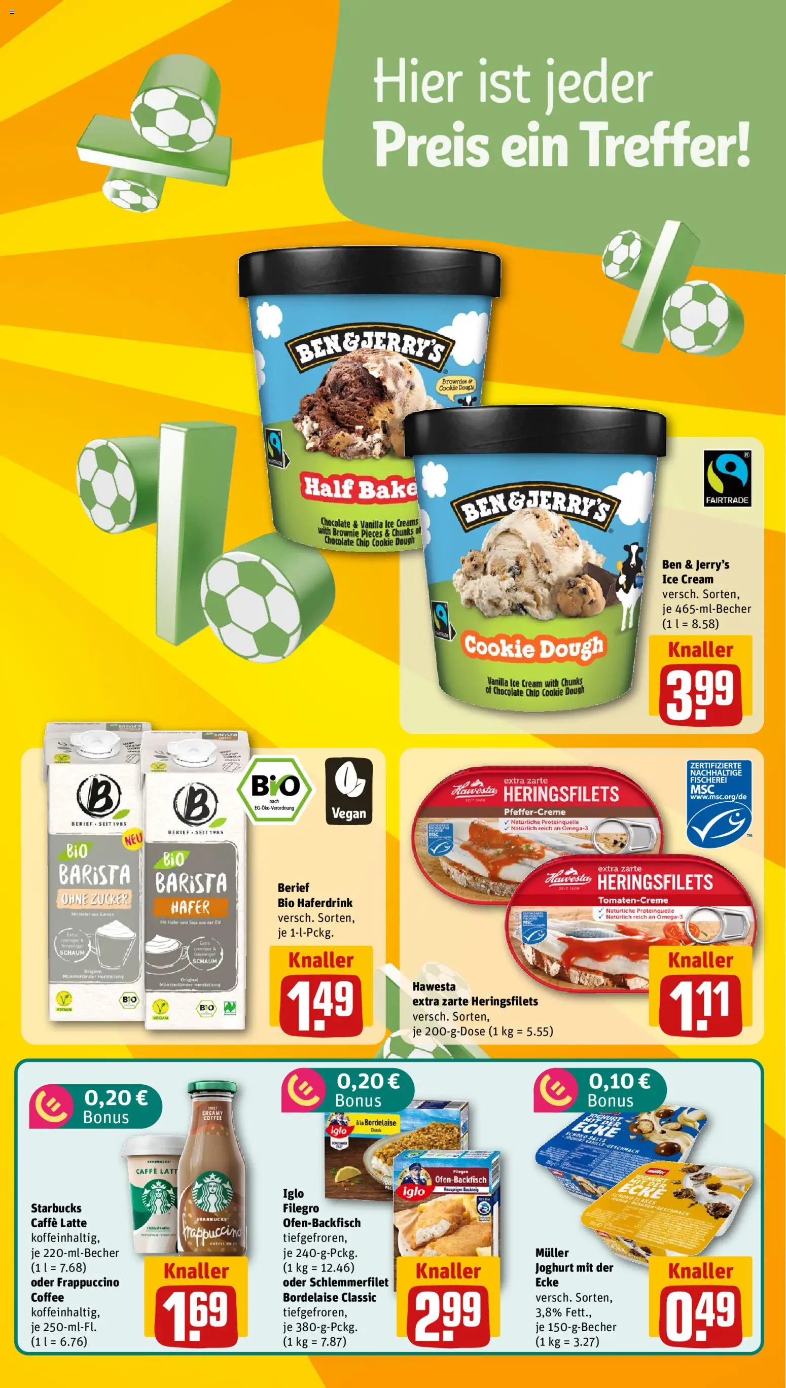 Rewe ihr Kaufpark Prospekt – gültig ab 29.06.2026 | Seite: 17 | Produkte: Joghurt, Iglo, Haferdrink, Zucker